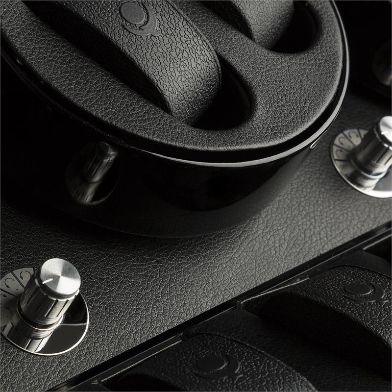 Klarstein Old Marshall, naťahovač na hodinky, pohyblivá vitrína, 13 hodiniek, čierny – Obrázok 5