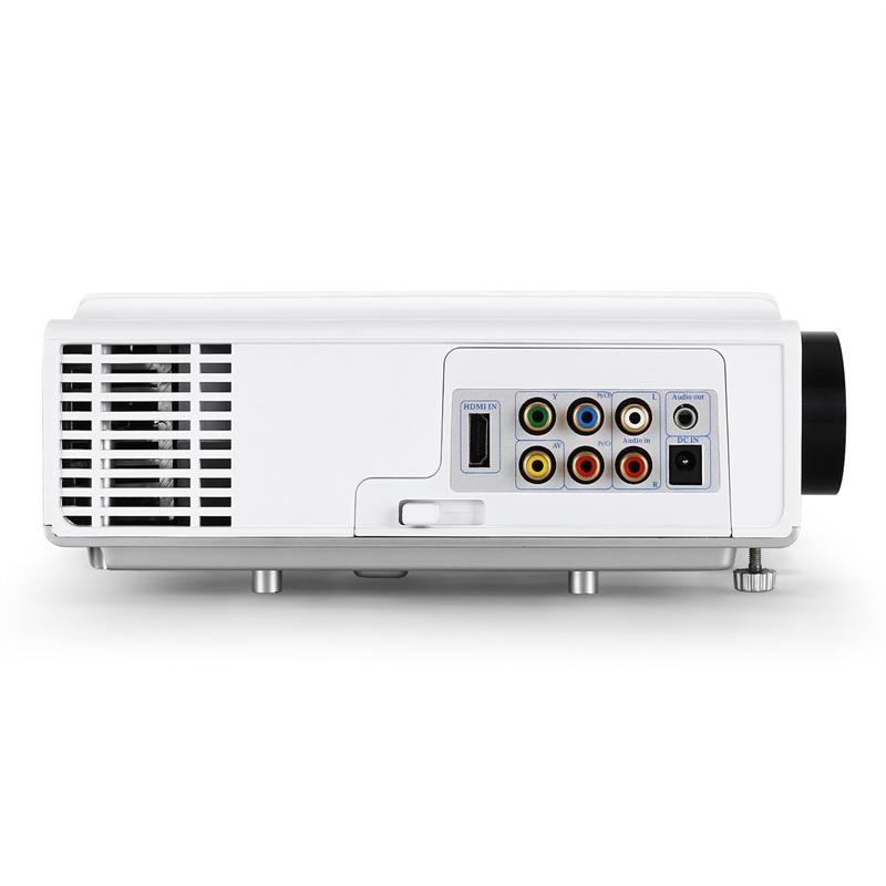 Auna EH3WS, biely, kompaktný LED-projektor ,HDMI – Obrázok 3