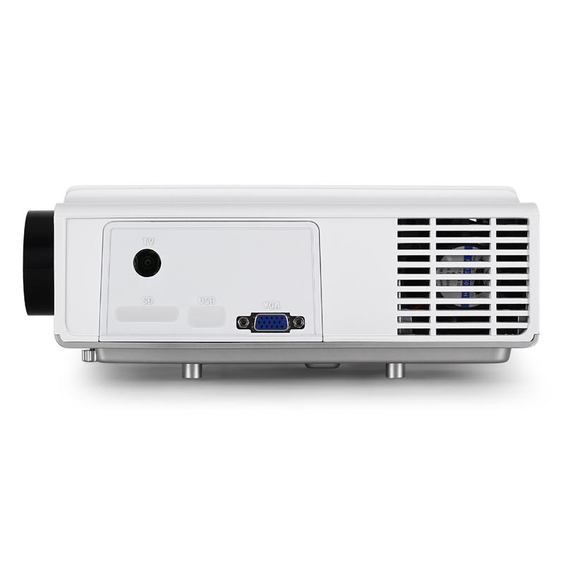Auna EH3WS, biely, kompaktný LED-projektor ,HDMI – Obrázok 4