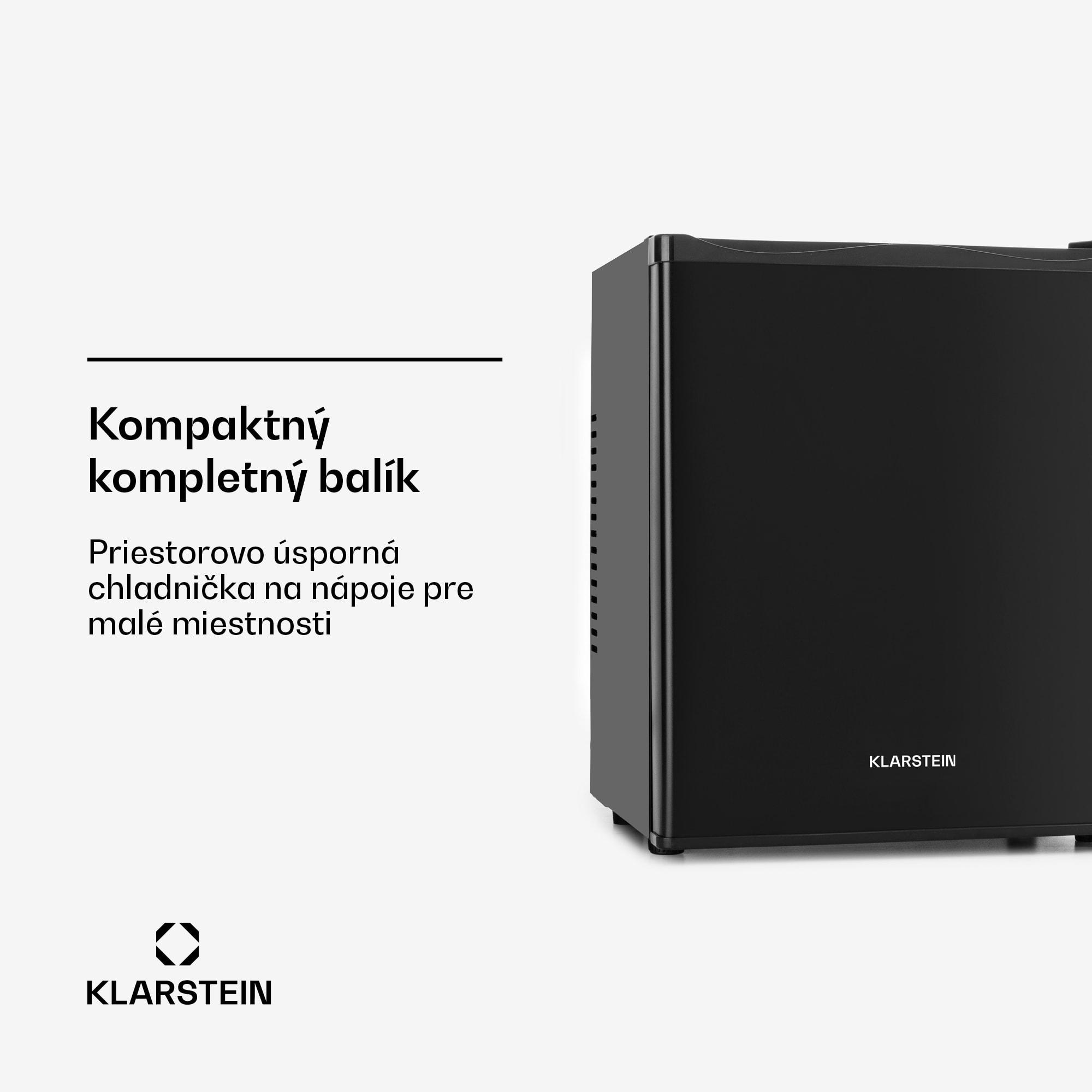 Klarstein Happy Hour, minibar, 5-15°C, energet. trieda G, tichý, 23dB, LED svetlo – Obrázok 3