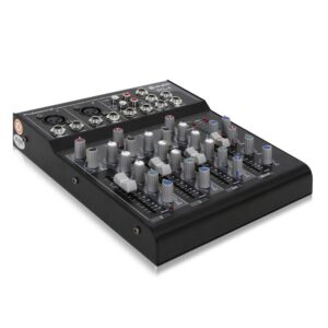 Skytec STL-4 4-kanálový mixážny pult Studio PA Delay-efekt