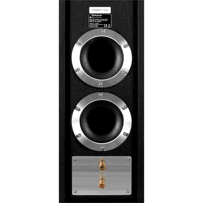 Auna Linie 600BK, 140 RMS, dvojica pasívnych stojacich repr – Obrázok 4