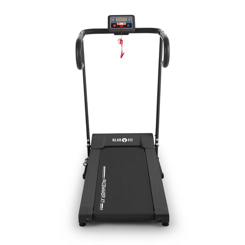 KLARFIT Pacemaker X1, bežecký pás, 10 km/h, tréningový počítač – Obrázok 2