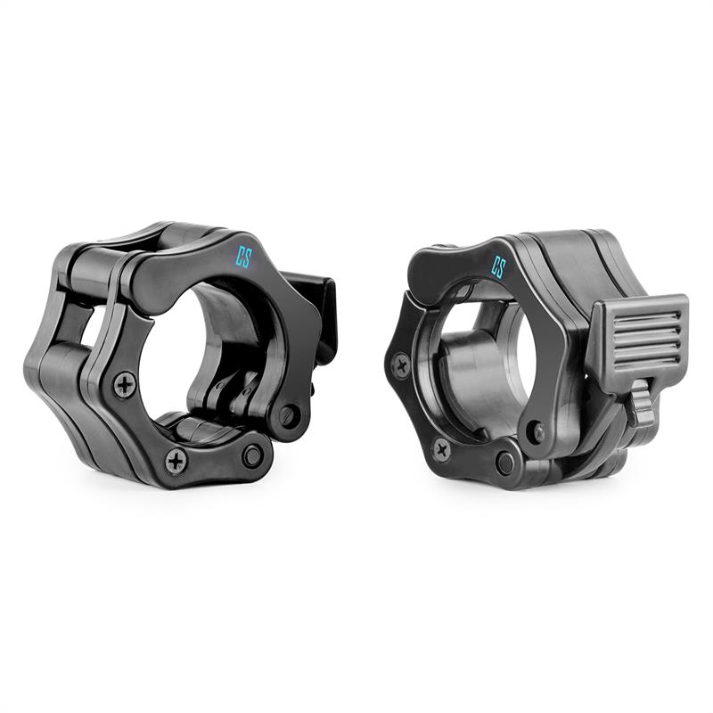 Capital Sports Chops, pár rýchlouzáverov na hriadeľ činky, 50 mm, čierne – Obrázok 4