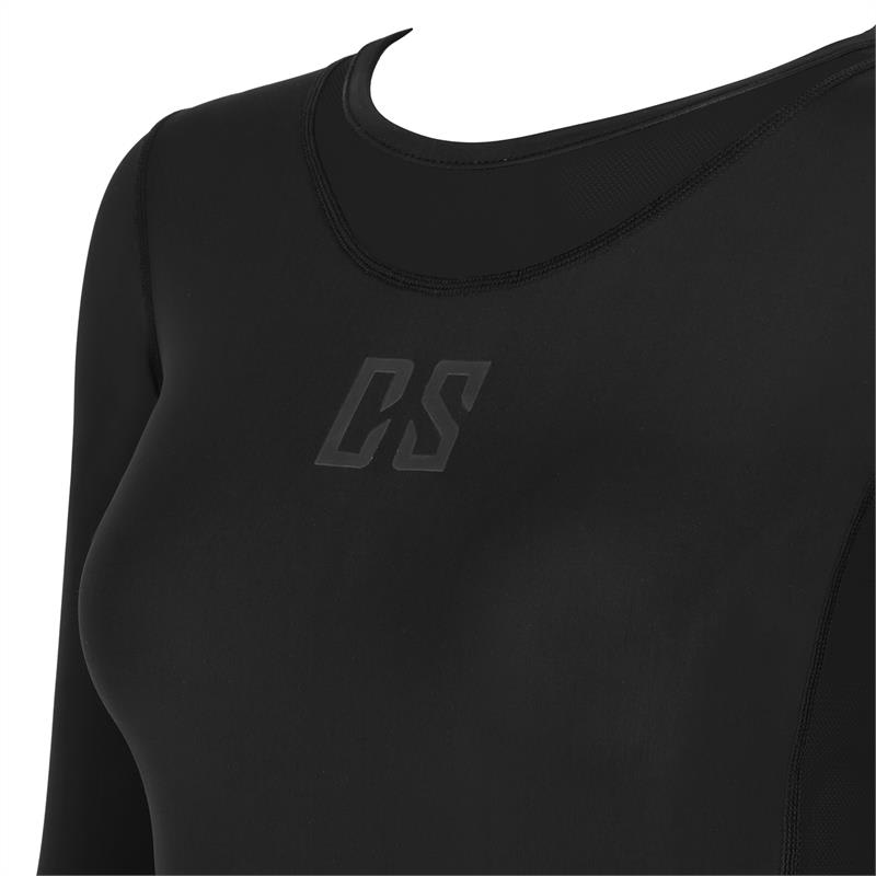 Capital Sports Beforce, S, čierne, kompresné tričko, tréningové tričko, dámske – Obrázok 5