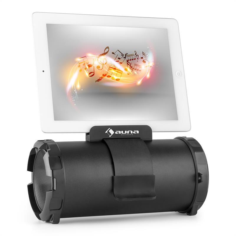 Auna SmartHold, čierna, stojan na tablet a smartfón, kov, guma, flexibilný, prenosný – Obrázok 2