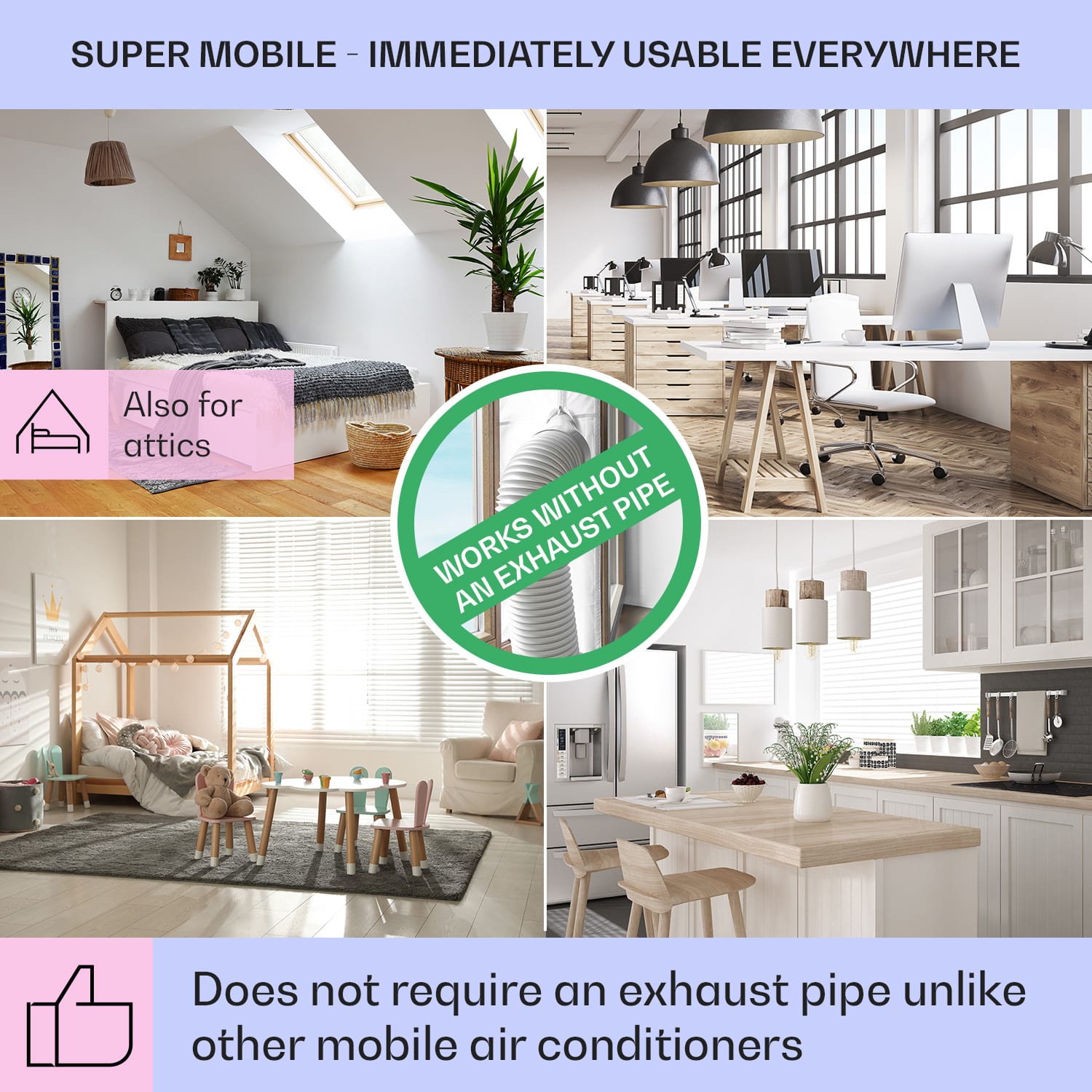 Klarstein Maxfresh, 4 v 1 ochladzovač vzduchu, ventilátor, 65 W, 6 l, diaľkový ovládač, 2 x chladiaci box – Obrázok 5