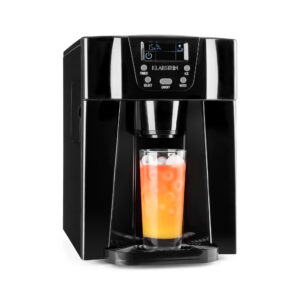 Klarstein Ice Volcano 2 G, výrobník ľadu, 12 kg/24 h, zariadenie na výrobu ľadu, LED, čierny