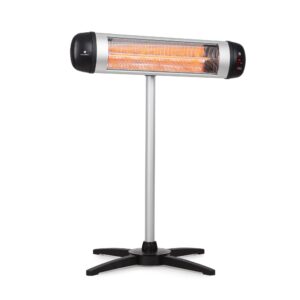 Blumfeldt Rising Sun, infračervený ohrievač, 2500 W, výškovo nastaviteľný, hliník