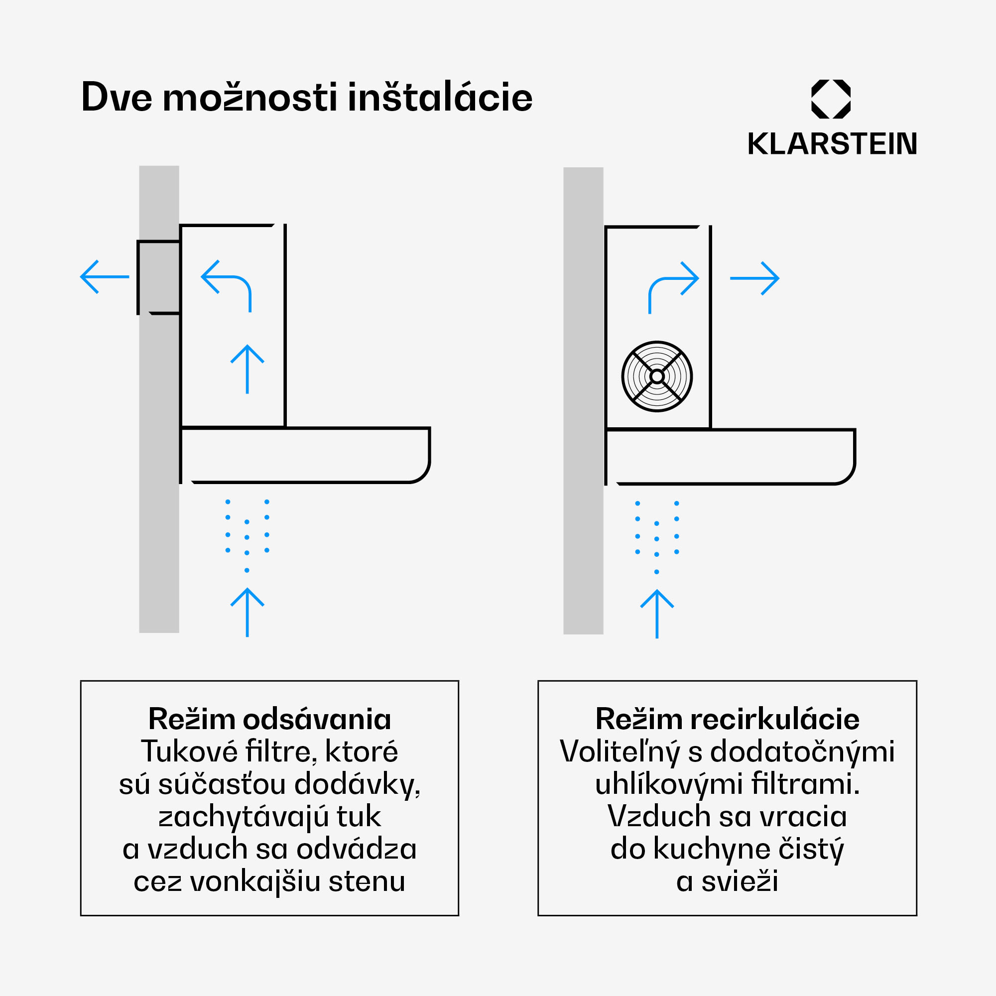 Klarstein Vinea, digestor, 60 cm, vstavaný, 610 m³/h, plochá konštrukcia, strieborný – Obrázok 3