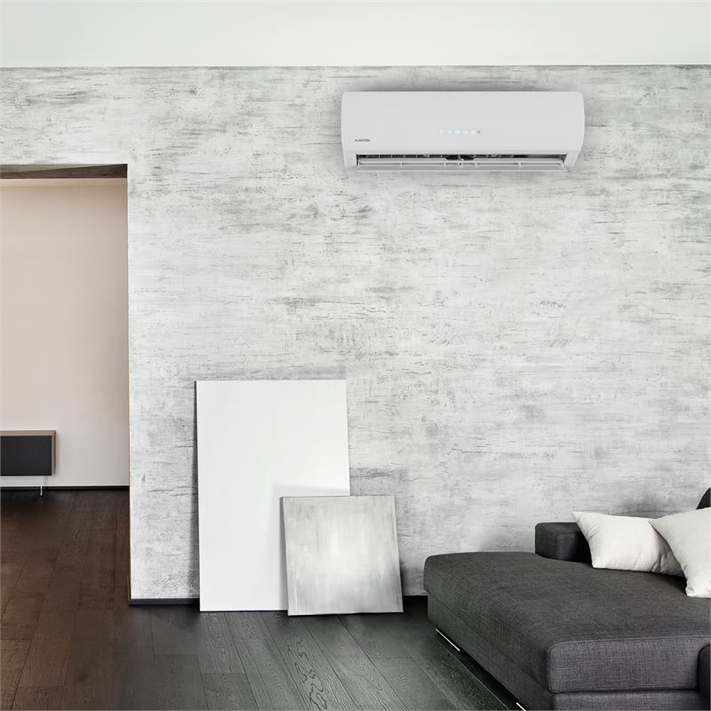 Klarstein Windwaker Supreme 9000, split klimatizácia, 9000 BTU, 2.6/2.8kW, diaľkový ovládač – Obrázok 2