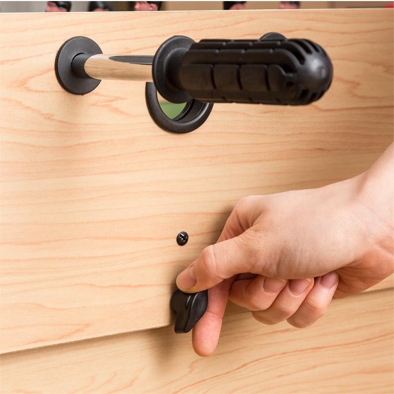 OneConcept Game-Star, herný stôl s 37 hrami, multiherný, odkladací priečinok, MDF – Obrázok 3