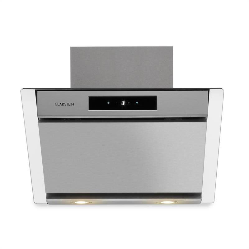 Klarstein Balzac 60, digestor, 60cm, nástenný, 640 m³/h, LED, dotykové ovládanie, sklo, nehrdzavejúca oceľ – Obrázok 3