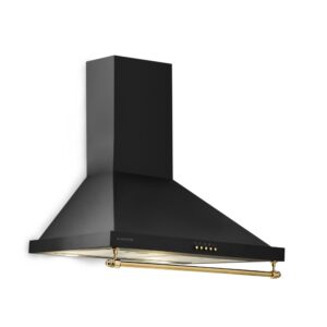Klarstein Montblanc 60, digestor, 60 cm, nástenný, 610 m³/h, LED, lišta, čierny