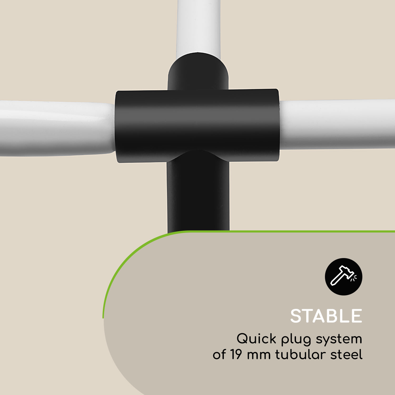 Blumfeldt High Grow Top 160, rozšírenie skleníka, 160 x 80 x 115 cm, oceľové trubky, PVC – Obrázok 4