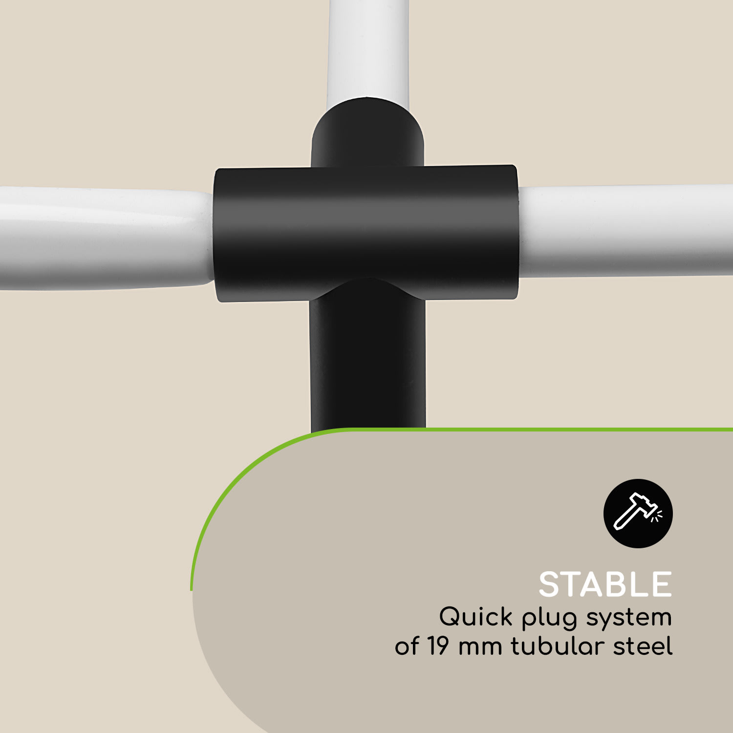 Blumfeldt High Grow Top 200, rozšírenie skleníka, 200 x 115 x 100 cm, oceľové trubky, PVC – Obrázok 4