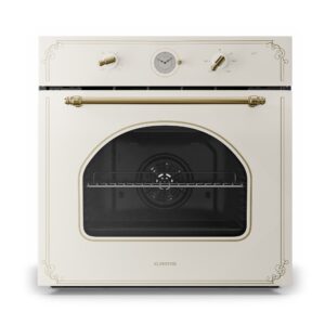 Klarstein Victoria, vstavaná rúra, retro vzhľad, 9 funkcií, 50 – 250 °C, slonovinová