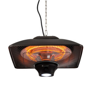 Blumfeldt Heat Square, infračervený ohrievač, 1000 / 2000 W, uhlíkové výhrevné teleso, IP34, LED