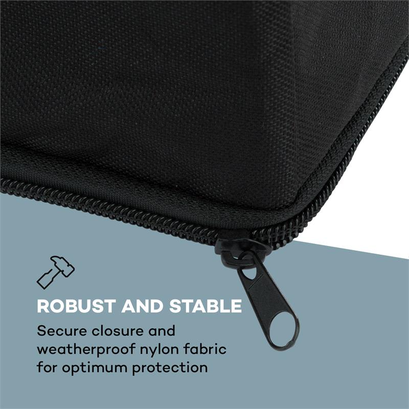 Malone PA Cover Bag 8, ochranný obal na PA reproduktory 20 cm (8"), nylon, čierny – Obrázok 3