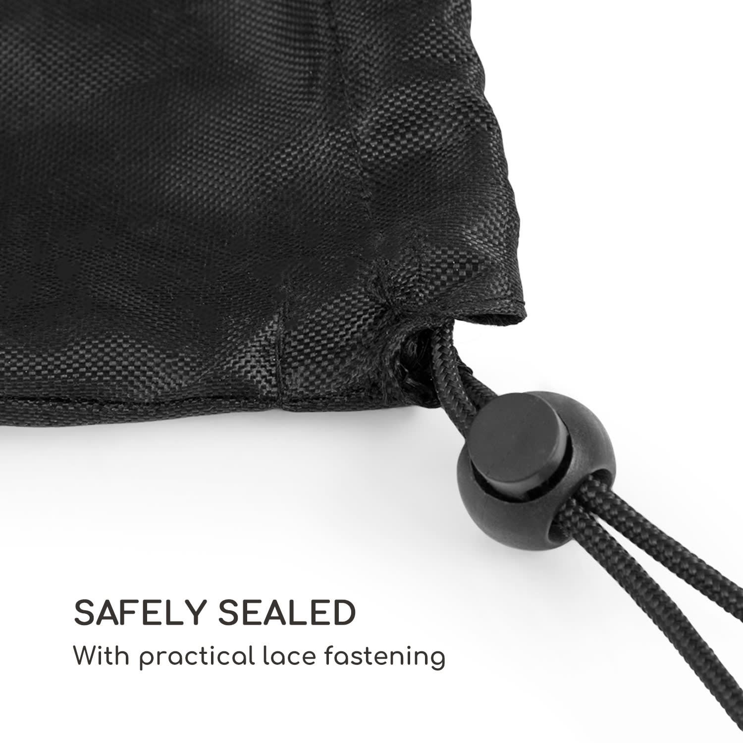 Blumfeldt Bella Donna, ochranný kryt, 100 % polyester, nepremokavý, čierny – Obrázok 5