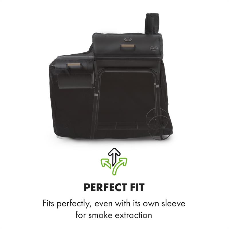 Klarstein Beef Brisket, ochranný kryt, tkanina Oxford, čierny – Obrázok 2