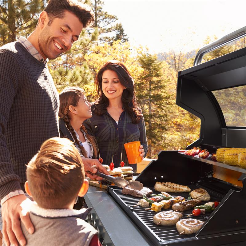 Klarstein Tomahawk 4.2 SBG plynový gril 6 horákov 20,7 kW 64x42 cm gril nerezová oceľ – Obrázok 2