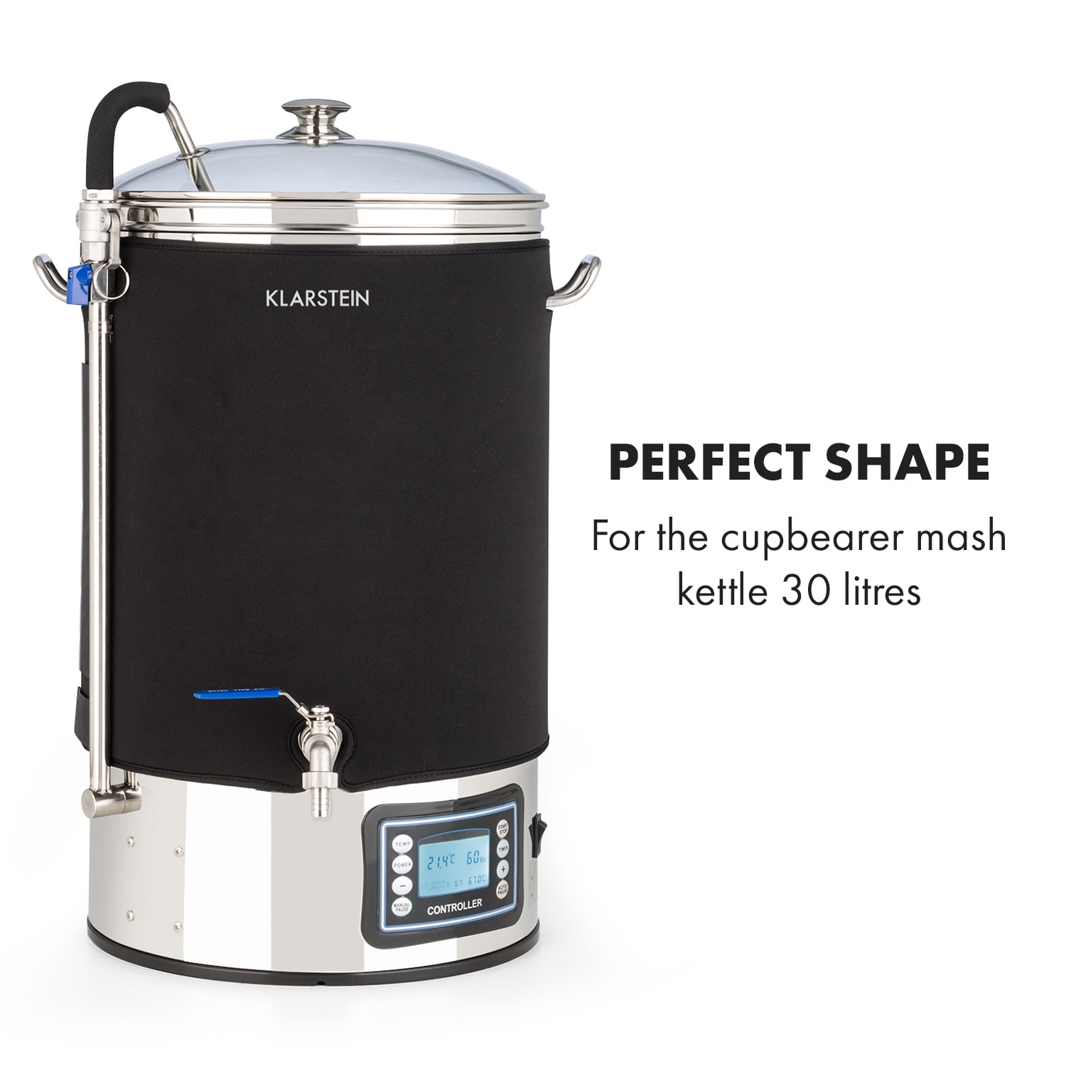 Klarstein Mundschenk, izolačný plášť, 30l, príslušenstvo – Obrázok 3