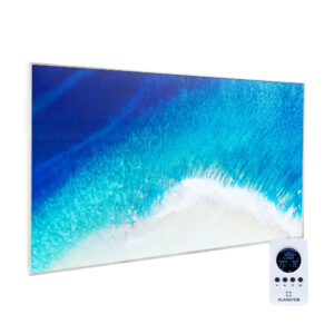 Klarstein Wonderwall Air Art Strand, infračervený ohrievač, 60 x 101 cm, 600 W, nástenná montáž