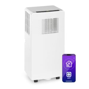 Klarstein Iceblock Ecosmart 7, mobilná klimatizácia 3 v 1, 7 000 BTU, ovládanie cez aplikáciu, biela