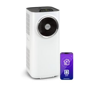 Klarstein Kraftwerk Smart 12K, mobilná klimatizácia 3 v 1, 12 000 BTU, ovládanie cez aplikáciu, biela
