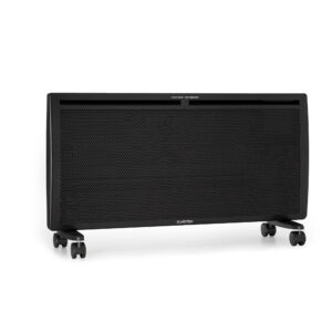 Klarstein Hot Spot Slimcurve Double Wave, konvektor, ohrievač 2 v 1, 2000 W, týždenný časovač, čierny