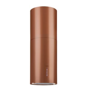 Klarstein Beretta, digestor, 35 cm, ostrovčekový, 650m³/h, LED, medený