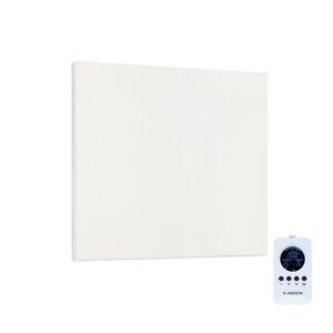 Klarstein Wonderwall Air Infinite, infračervený ohrievač, 60 x 50 cm, 300 W, na stenu, diaľkový ovládač, biely