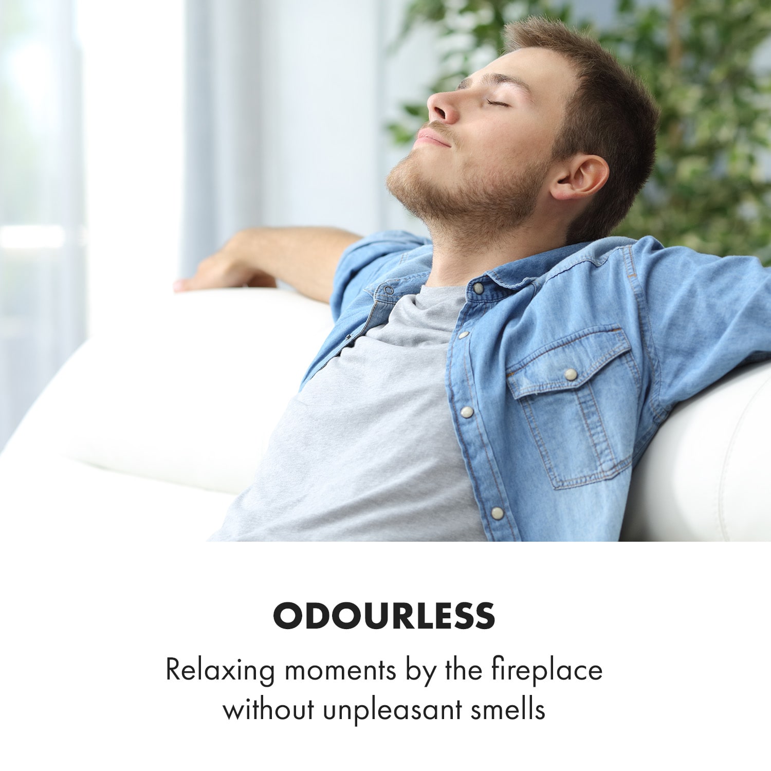 Klarstein Phantasma Niro, etanolový krb, bezpečnostný horák, hasiaca pomôcka, doba horenia 3,5 h – Obrázok 4