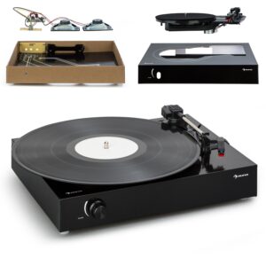 Auna The Player, gramofón, DIY, vrátane reproduktora, 33/45 otáčok za minútu