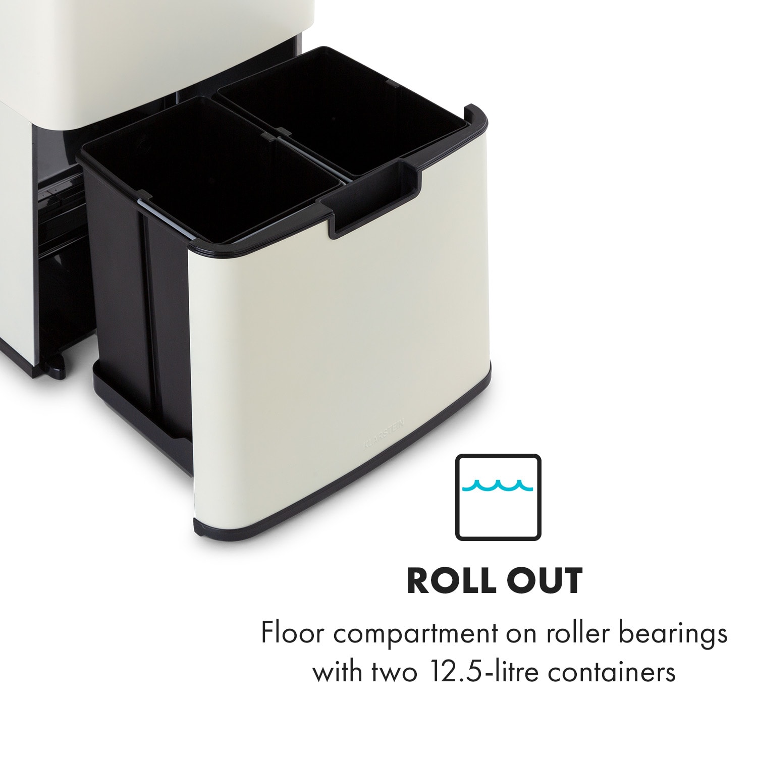 Klarstein Royal Trash Rose Gold, odpadkový kôš so senzorom, 72 l, ušľachtilá oceľ, ružovozlatá – Obrázok 5