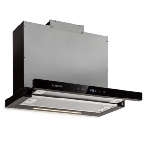 Klarstein Mariana Neo 60, plochý digestor, 60 cm, 640 m³/h, odsávanie vzduchu, LED