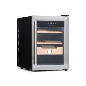Klarstein El Presidente 37, humidor na cigary, 37 l, 2 zásuvky, 1 priehradka z cédrového dreva
