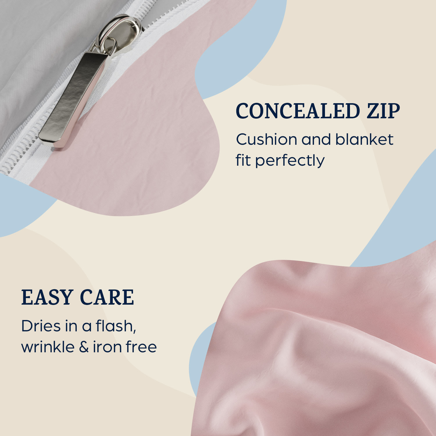 Sleepwise Soft Wonder-Edition, Posteľná bielizeň, 135 x 200 cm – Obrázok 3