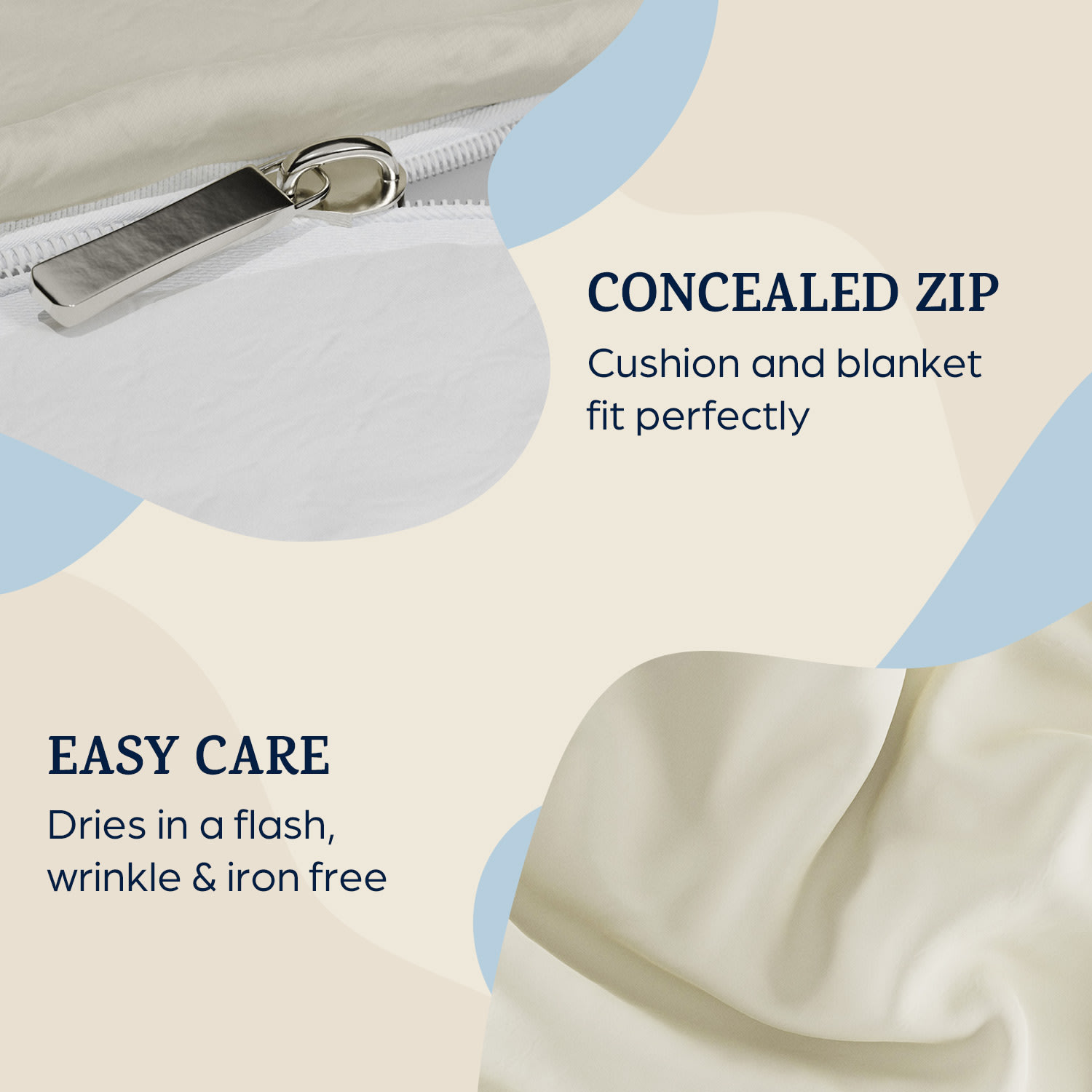 Sleepwise Soft Wonder-Edition, Posteľná bielizeň, 200 x 200 cm – Obrázok 3