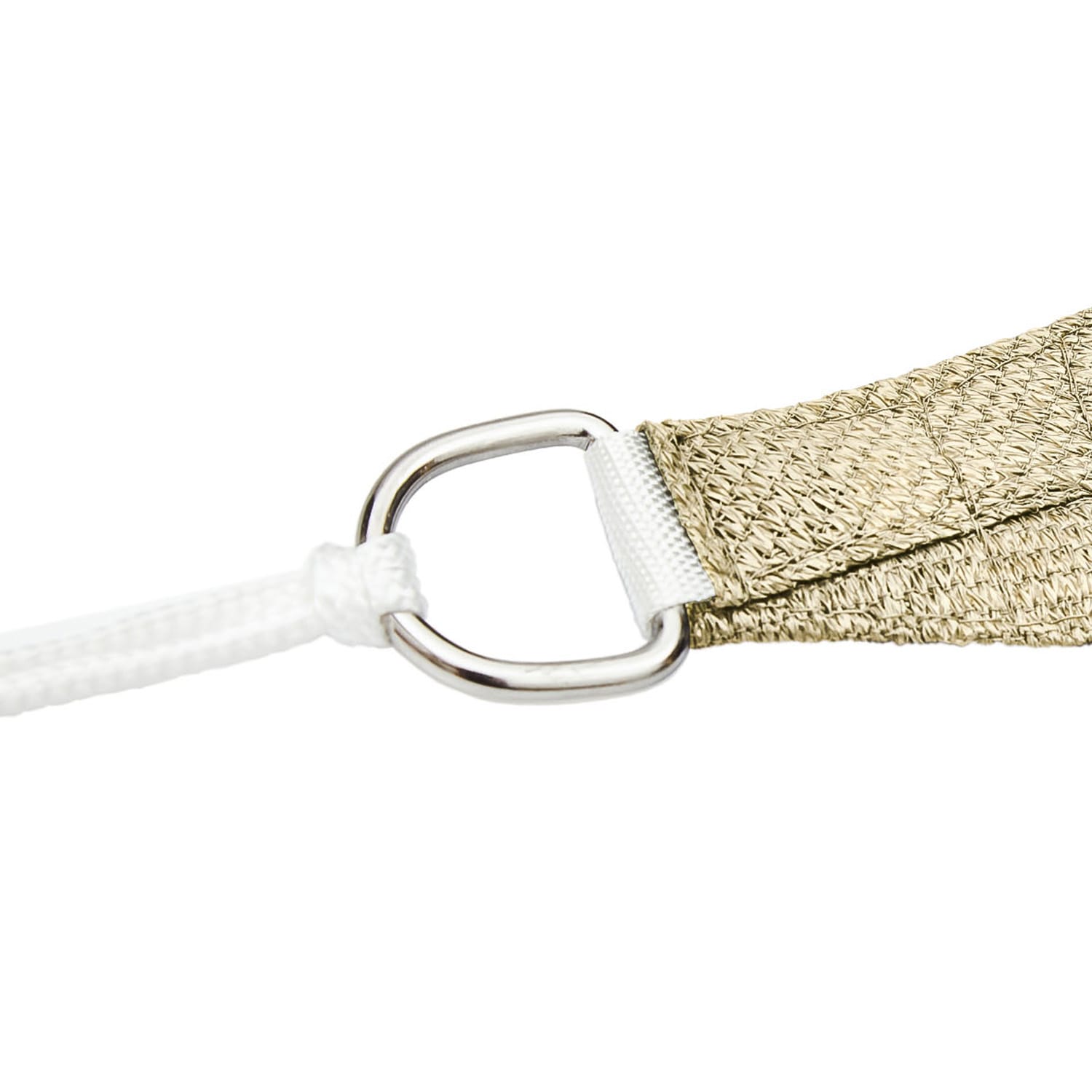 Blumfeldt Obdĺžniková slnečná clona, 2 x 4 m, s upevňovacími okami, polyester, priedušná – Obrázok 4