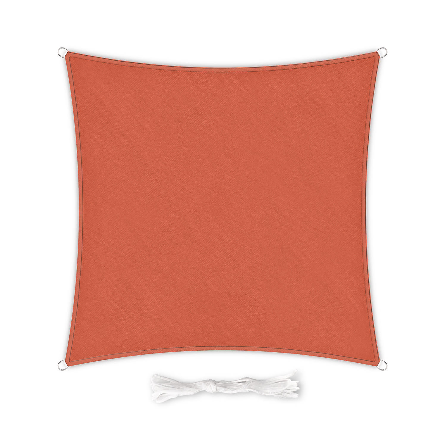 Blumfeldt Štvorcová slnečná clona, 3 x 3 m, polyester, priedušná