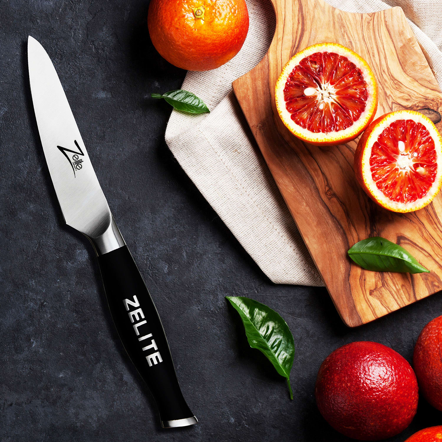 Zelite Infinity by Klarstein Comfort Pro, 4" nôž na lúpanie, 56 HRC, nehrdzavejúca oceľ – Obrázok 4