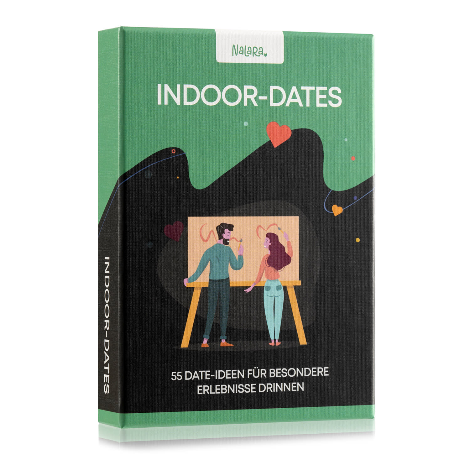 Spielehelden Indoor Dates Kartová hra pre páry 55 nápadov na milostné rande Svadobný darček