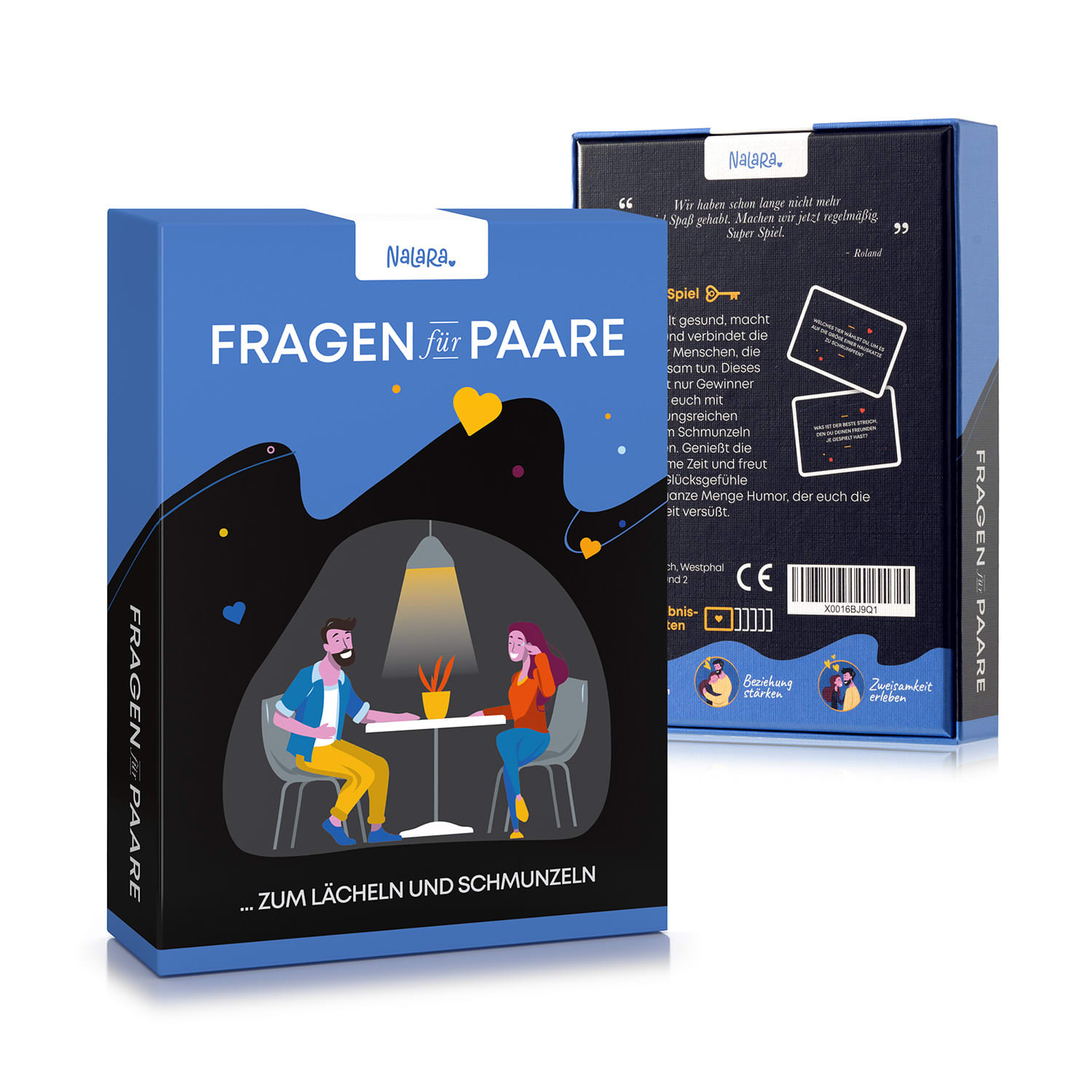 Spielehelden Fragen für Paare... zum Lächeln Kartová hra pre páry 100 napínavých otázok – Obrázok 5