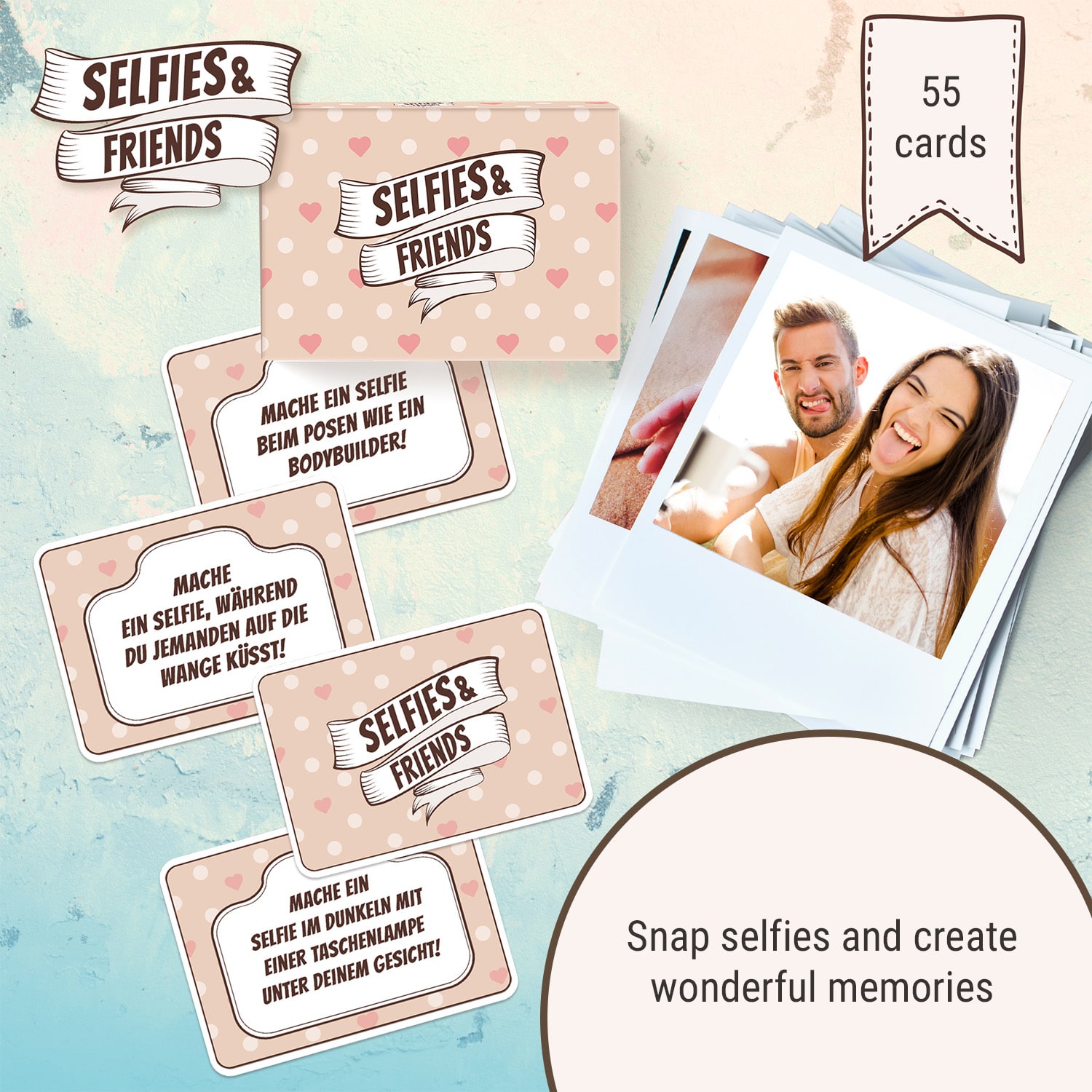 Spielehelden Selfies&Friends foto hra 55 foto úloh vreckovej veľkosti – Obrázok 3