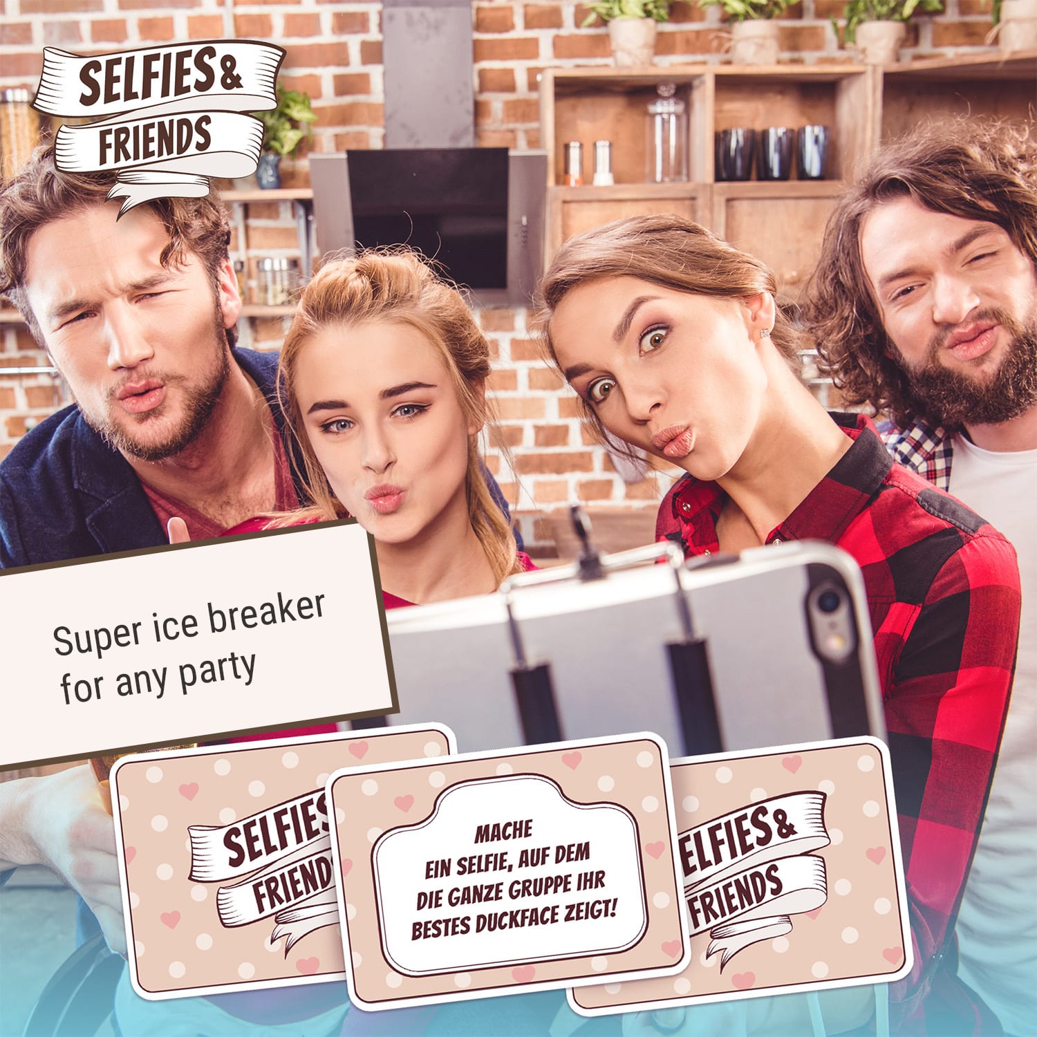 Spielehelden Selfies&Friends foto hra 55 foto úloh vreckovej veľkosti – Obrázok 4