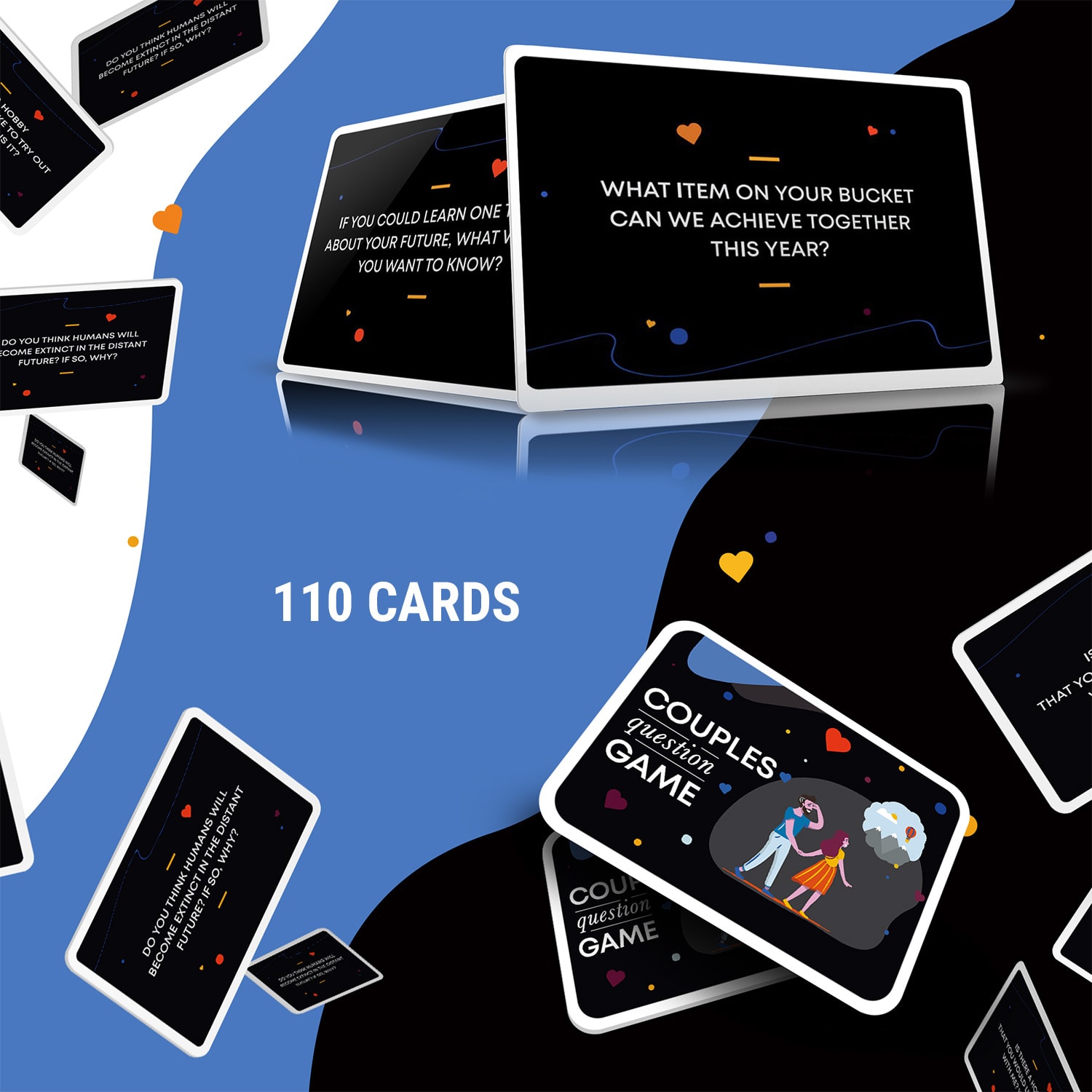 Spielehelden Couples Question Game ...o spoločnej budúcnosti 100 vzrušujúcich otázok v anglickom jazyku – Obrázok 3