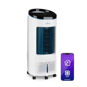 Klarstein IceWind Plus Smart, 4 v 1 ochladzovač vzduchu, ventilátor, zvlhčovač, čistička vzduchu, ovládanie aplikáciou