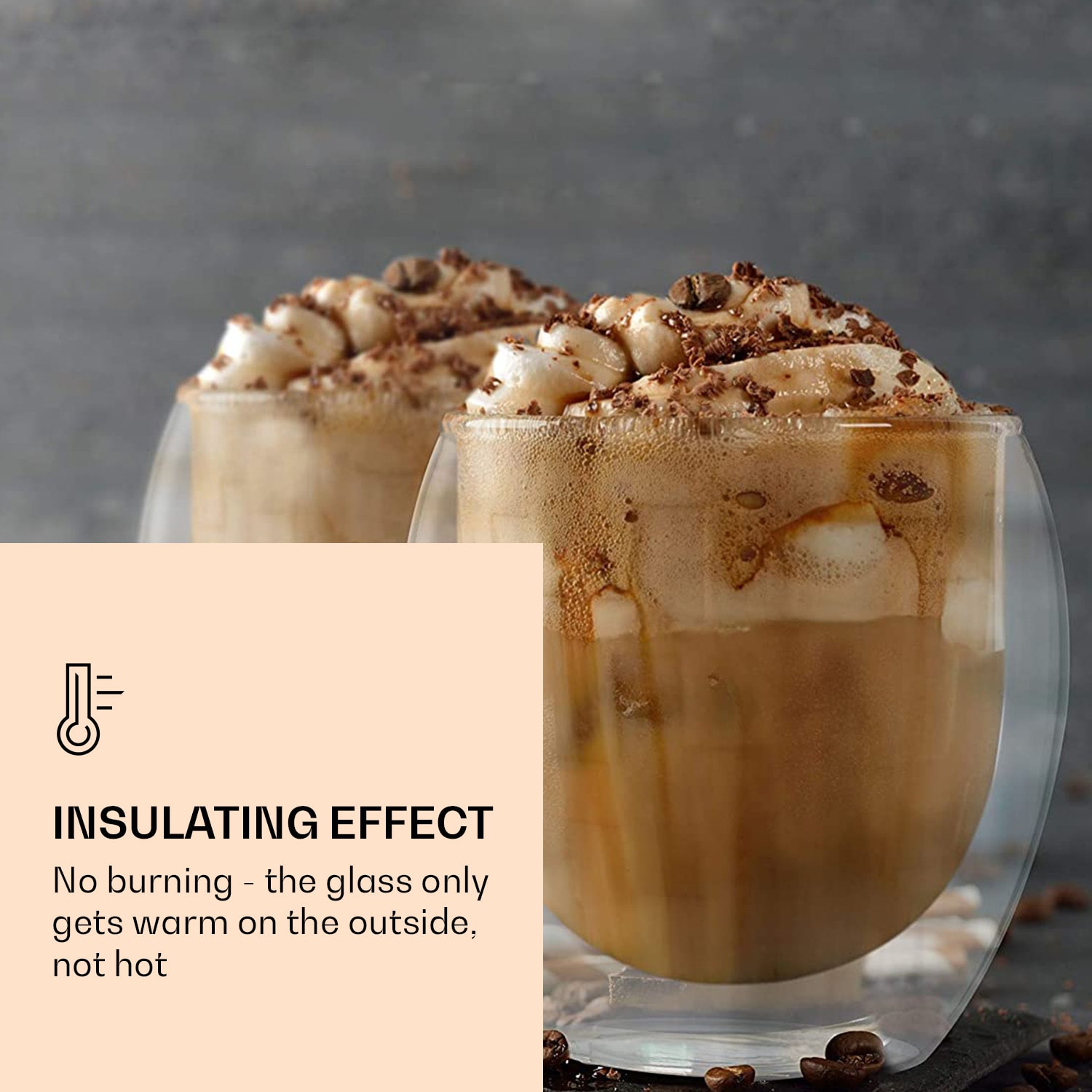 Feelino DUOS Jumbo, dvojstenný pohár, 310 ml – Obrázok 2